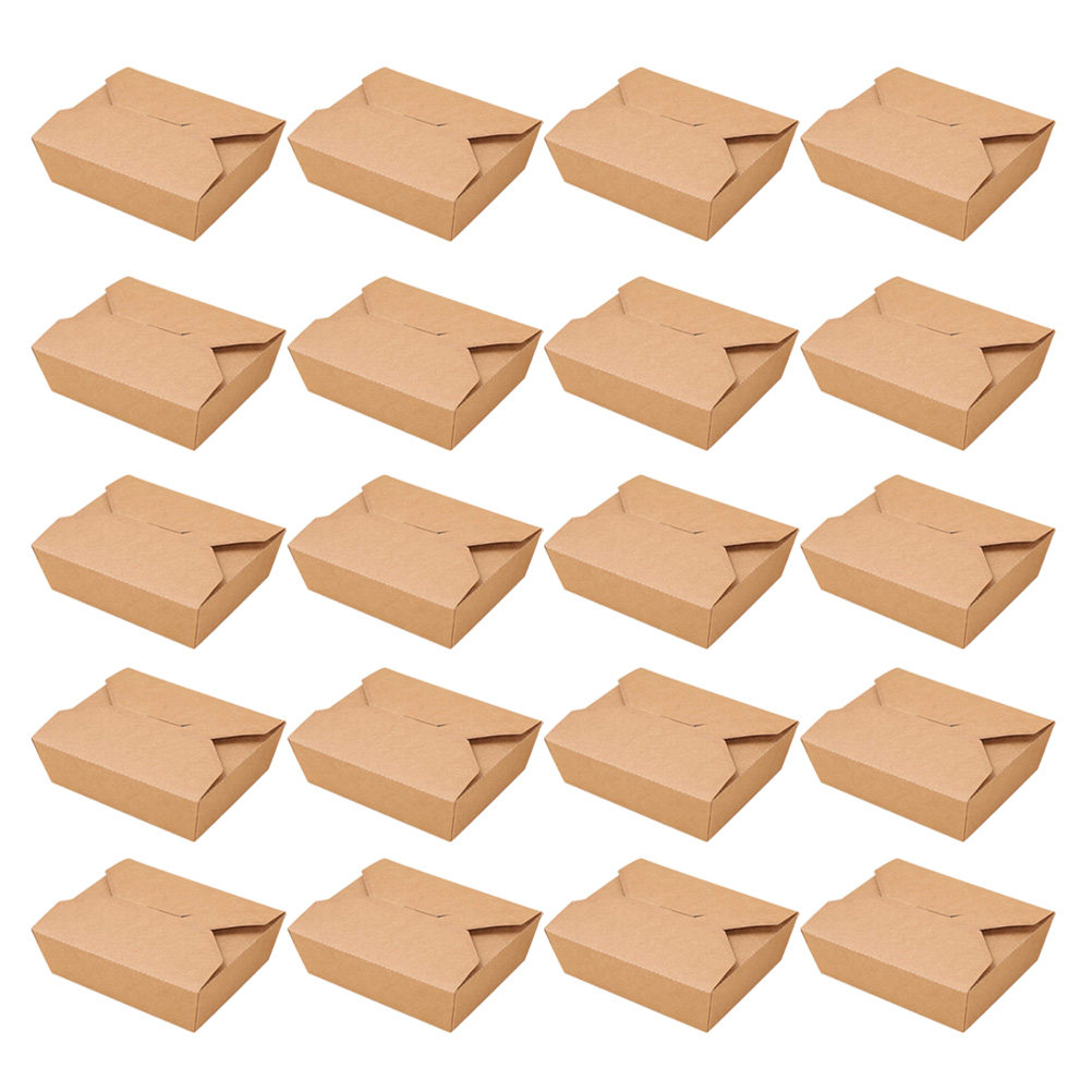 Meal Prep Cold Lunches - 20 Contenitori per Pranzo in Carta