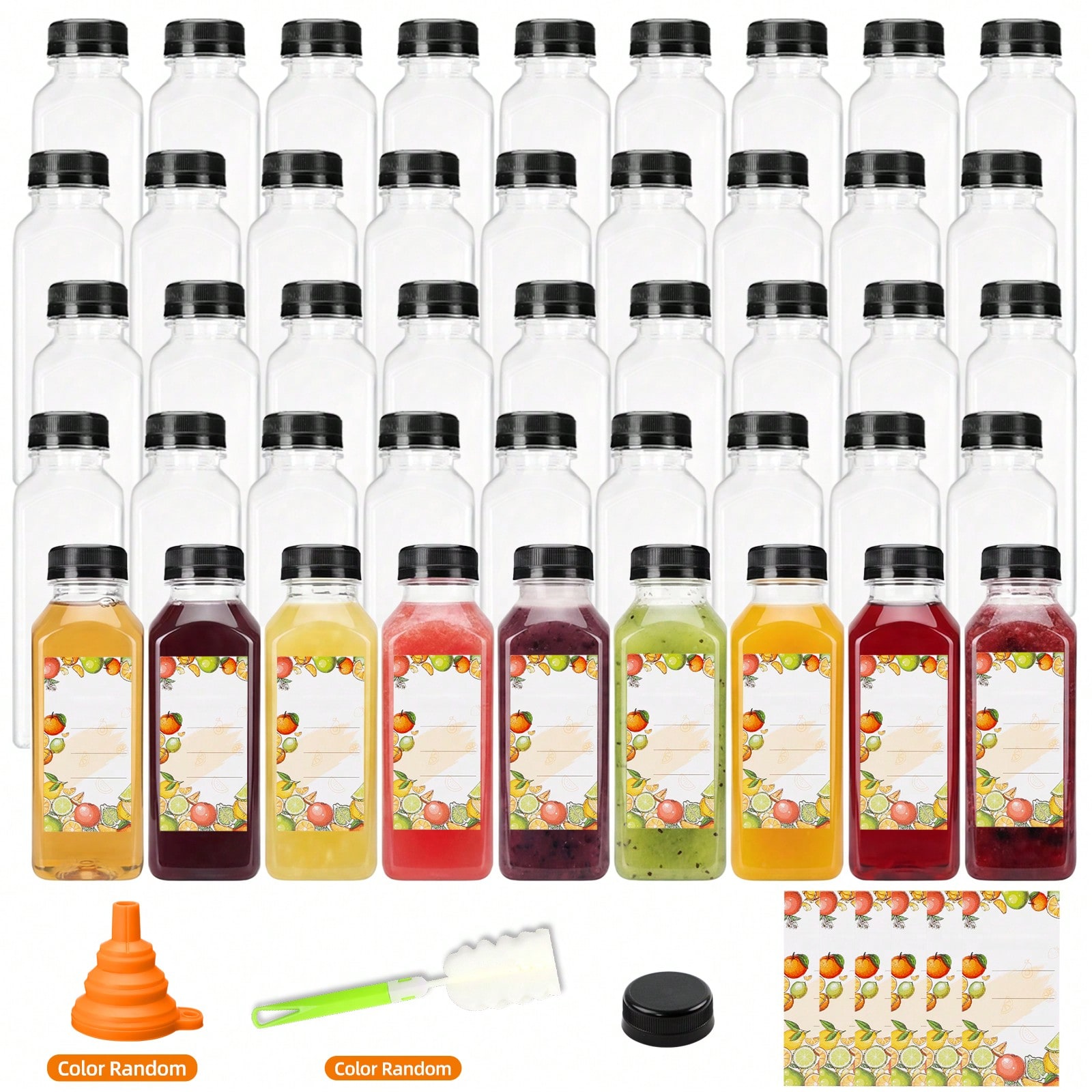 Meal Prep Smoothies - Bottiglie di plastica per succhi, moderne
