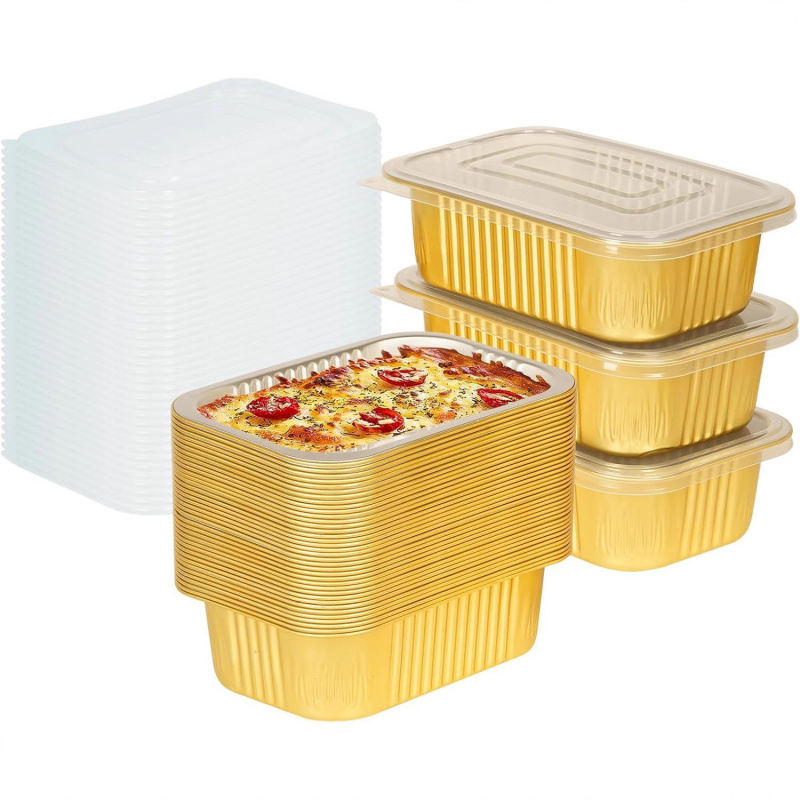Meal Prep Oven Safe Containers - 【Potole dorate da 20 pezzi da