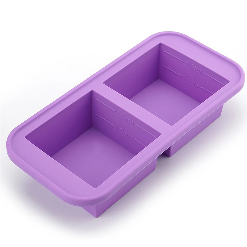 Meal Prep Oven Safe Containers - Stampi in Silicone per Congelatore da