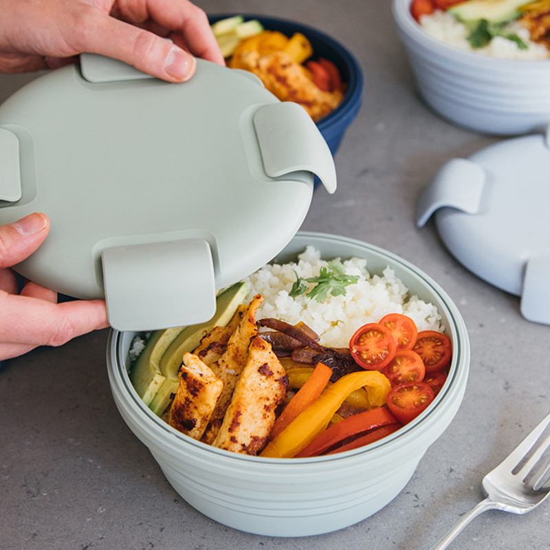 Meal Prep Cold Lunches - Ciotola pieghevole Bayzon Ciotola in silicone