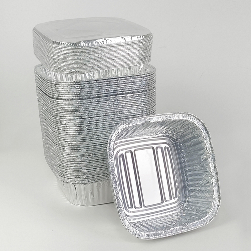 Meal Prep Oven Safe Containers - Set di 10 Vaschette in Alluminio