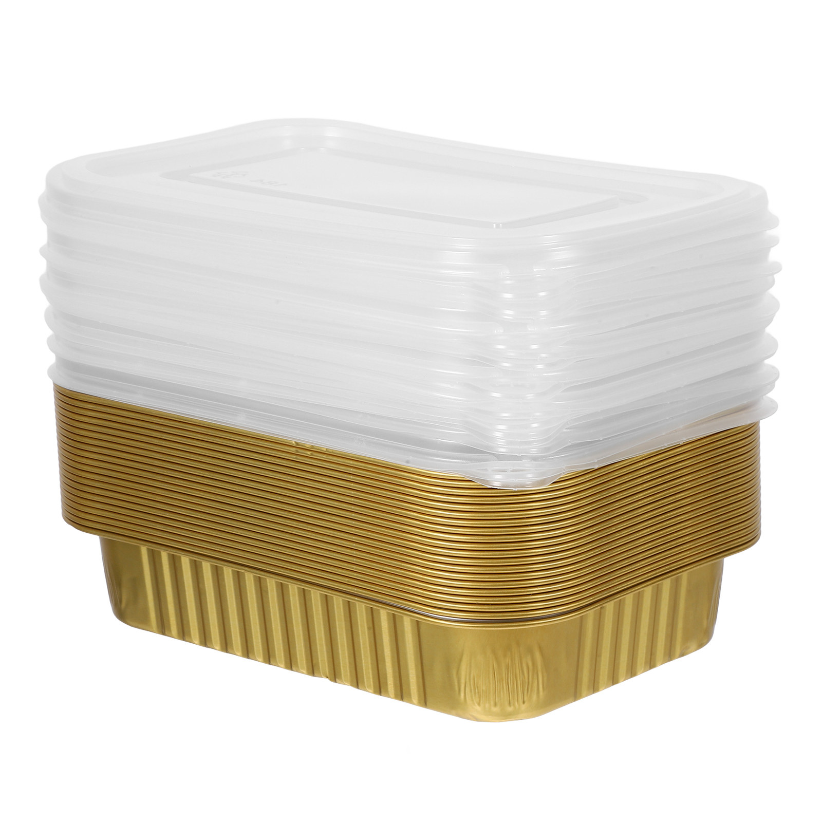 Meal Prep Oven Safe Containers - 20 Contenitori Rettangolari in Alluminio Usa