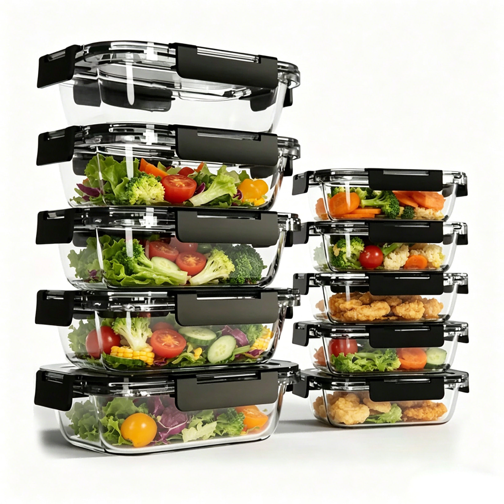Set di 10 Contenitori in Vetro - Meal Prep Oven Safe Containers recensione e prezzo
