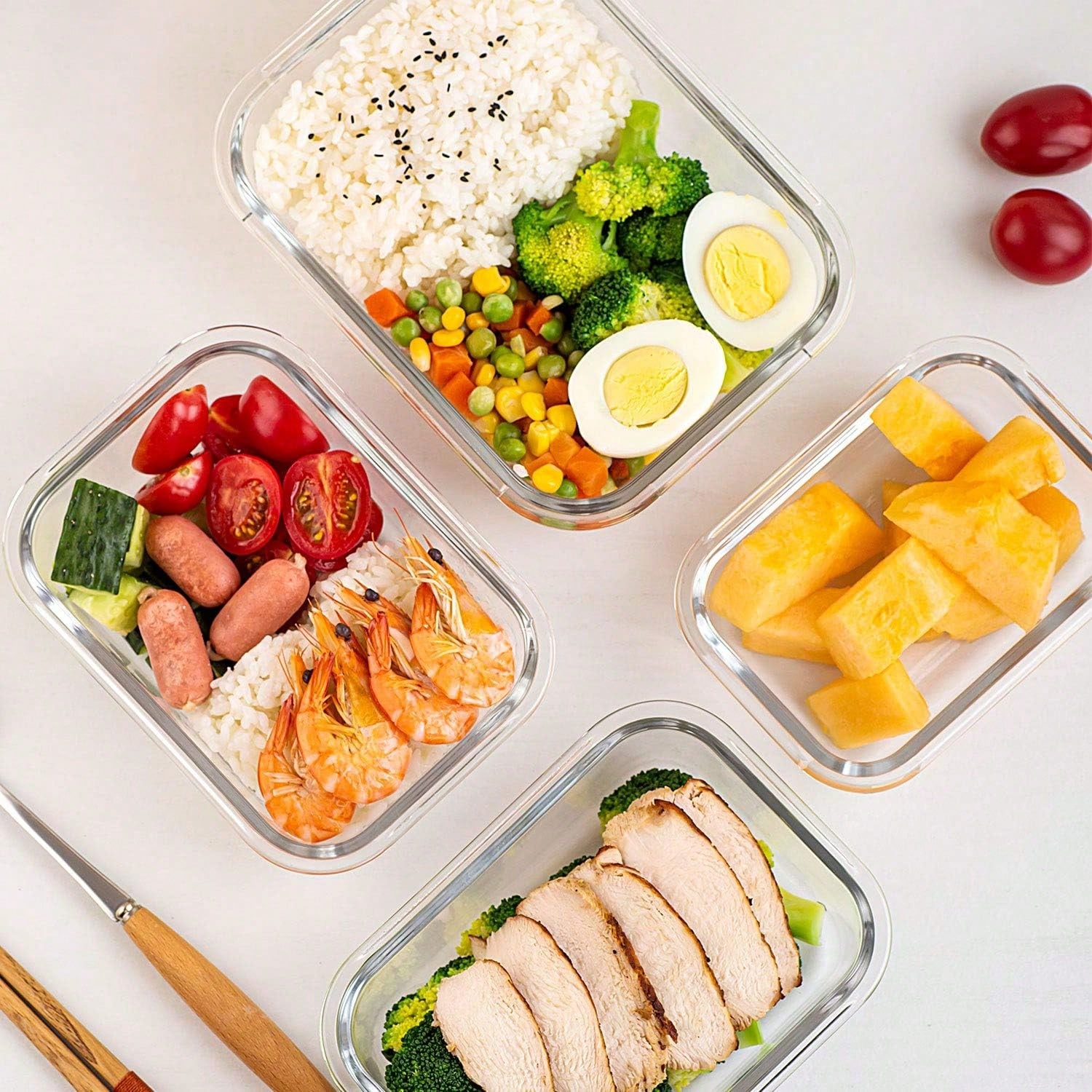 Set di 10 Contenitori in Vetro - Meal Prep Oven Safe Containers recensione e prezzo