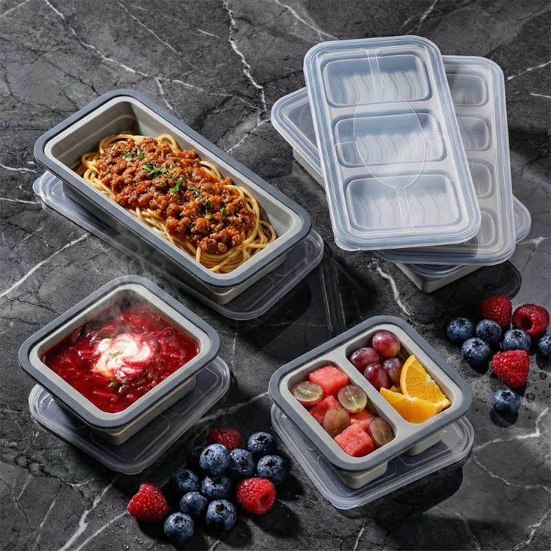 Vassoio per Congelatore in Sil - Meal Prep Oven Safe Containers recensione e prezzo