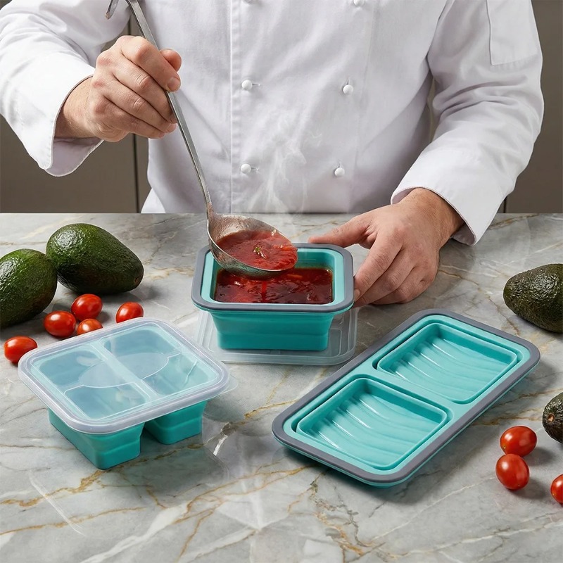 Vassoio per Congelatore in Sil - Meal Prep Oven Safe Containers recensione e prezzo