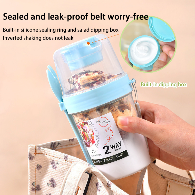 Contenitore Portatile per Cola - Meal Prep Oatmeal Jars recensione e prezzo