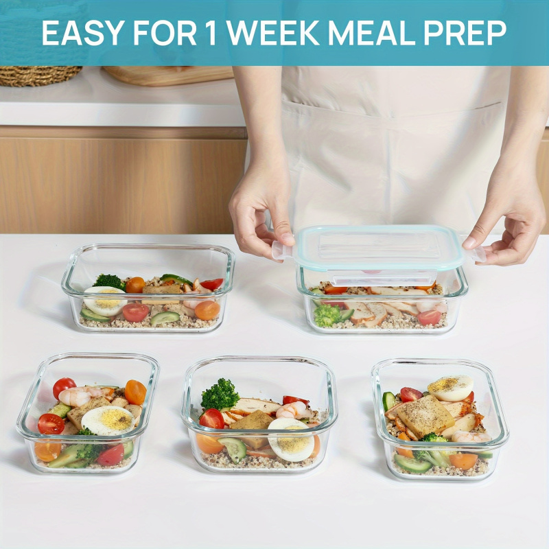 Set di 8 Contenitori in Vetro  - Meal Prep Oven Safe Containers recensione e prezzo