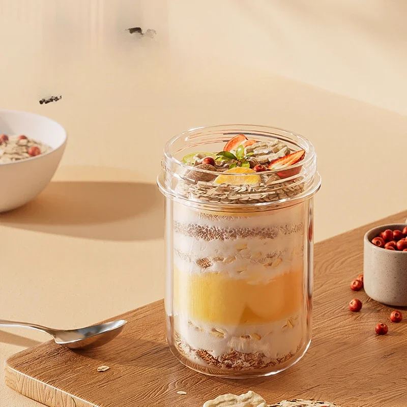 420ML Nuove tazze per la colaz - Meal Prep Oatmeal Jars recensione e prezzo