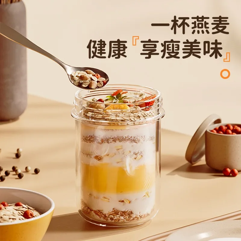 420ML Nuove tazze per la colaz - Meal Prep Oatmeal Jars recensione e prezzo