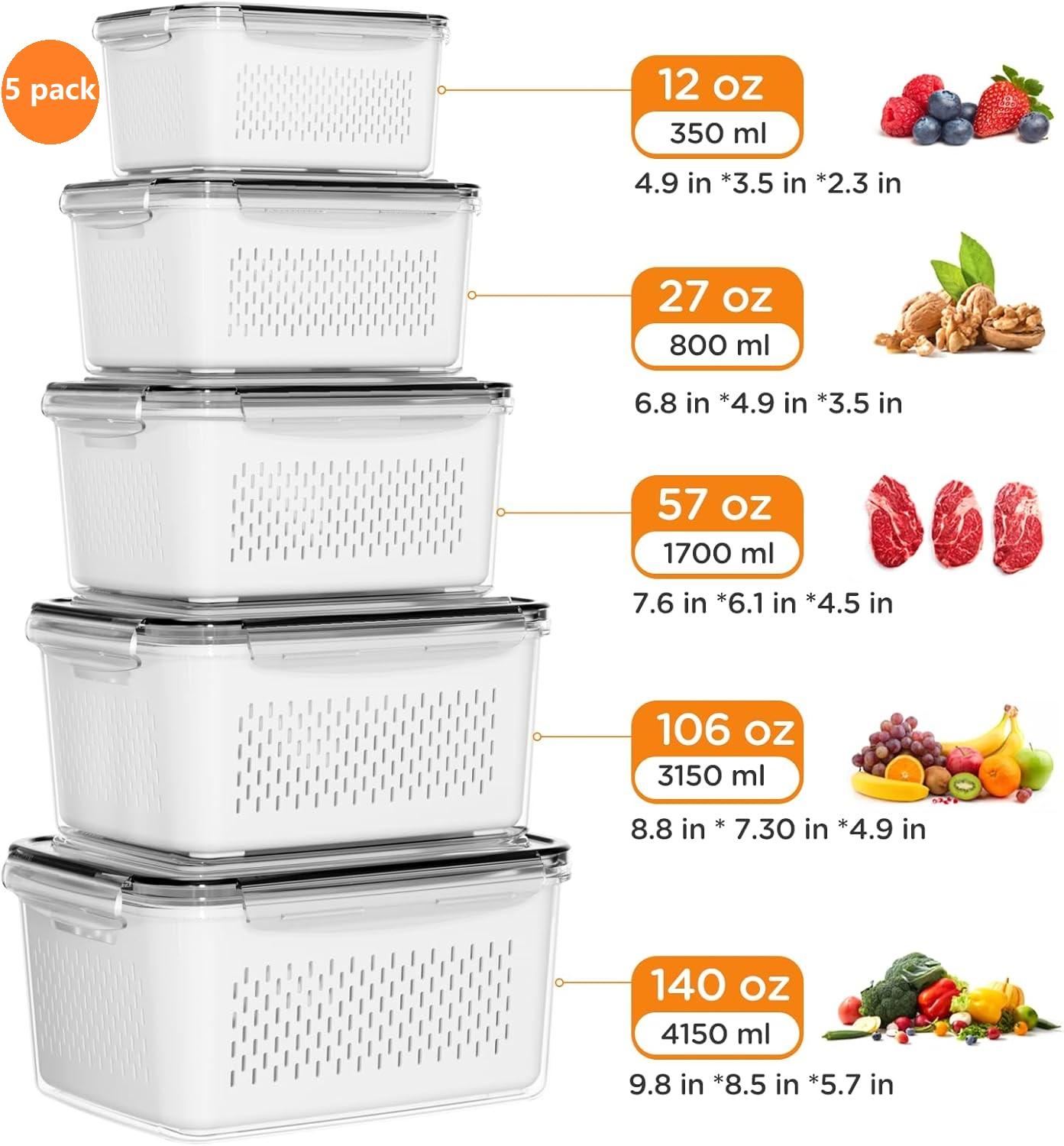 Set di Contenitori Ermetici pe - Meal Prep Oven Safe Containers recensione e prezzo