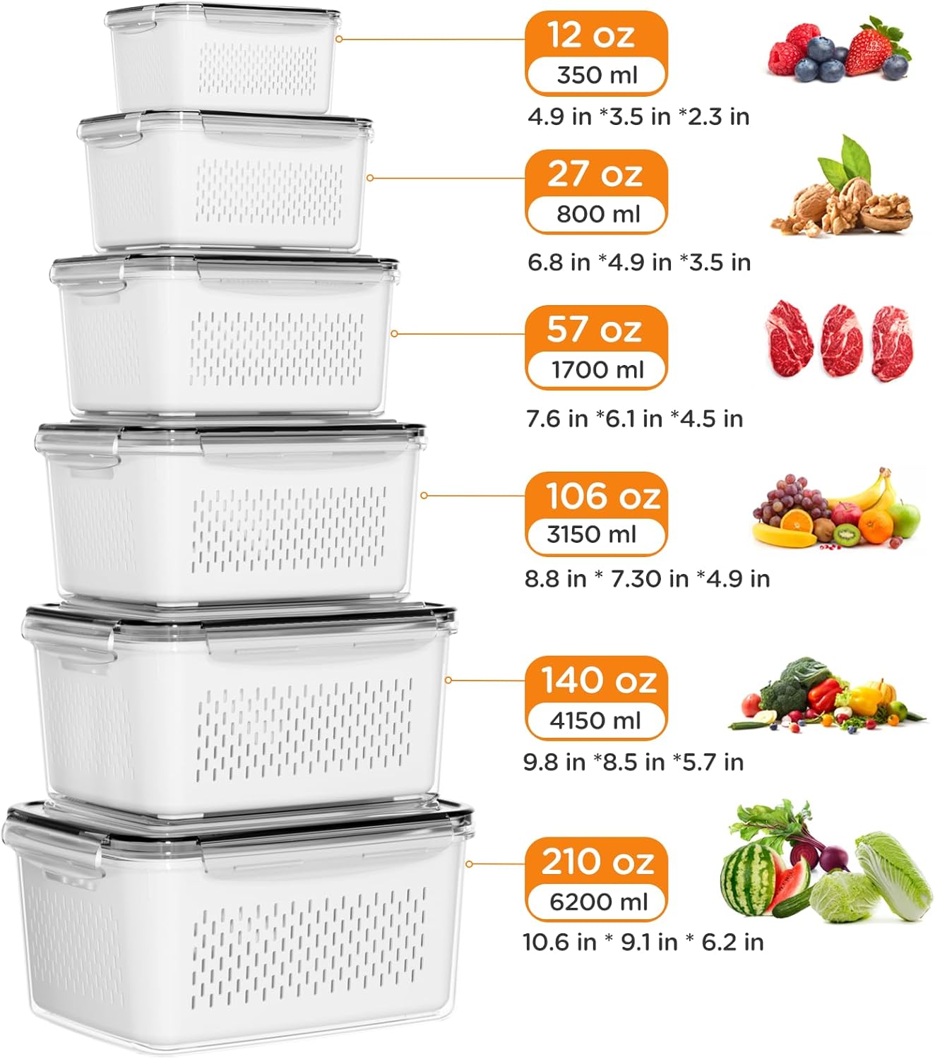 Set di Contenitori Ermetici pe - Meal Prep Oven Safe Containers recensione e prezzo
