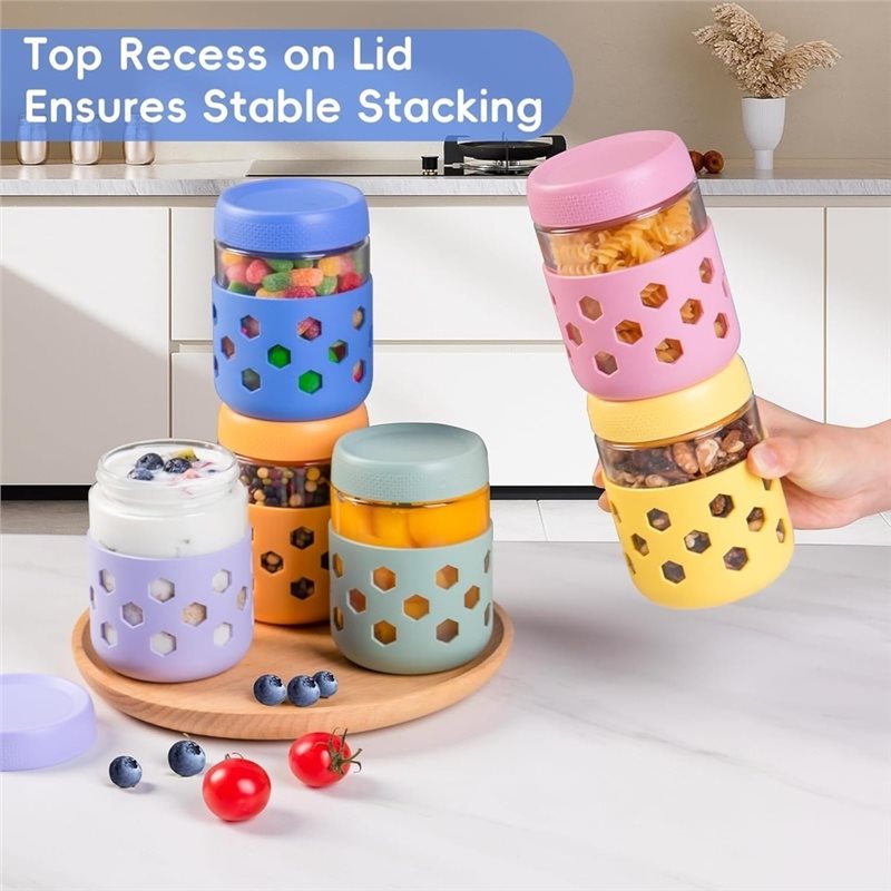 Set di barattoli per Overnight - Meal Prep Oatmeal Jars recensione e prezzo