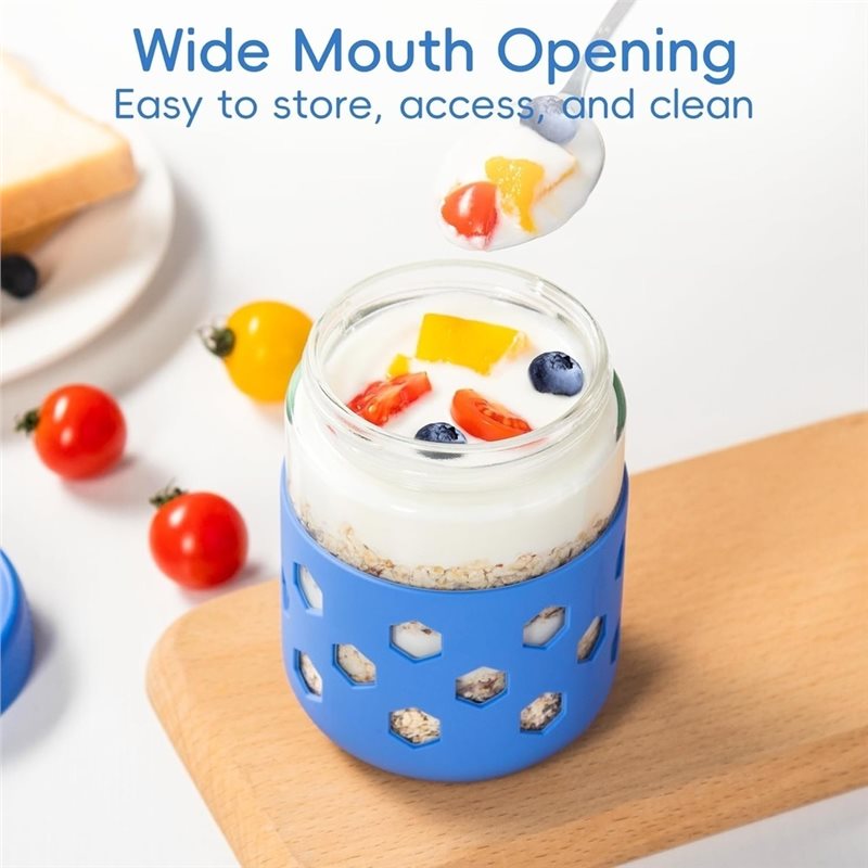 Set di barattoli per Overnight - Meal Prep Oatmeal Jars recensione e prezzo